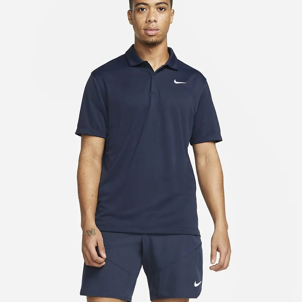 Nike Men's Advantage 9" Short - Obsidian/White 6 Nike Men's Advantage 9" Short - Obsidian/White - Image 6