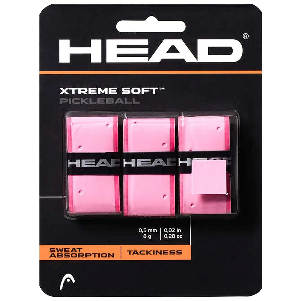 Head Xtreme Soft Pickleball Overgrip - 3 Pack 3 Head Xtreme Soft Pickleball Overgrip - 3 Pack - Image 3