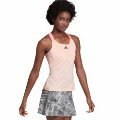 Adidas Women's HEAT.RDY Y-Back Tank Top - Haze Coral 8 Adidas Women's HEAT.RDY Y-Back Tank Top - Haze Coral -Babolat shop f65294