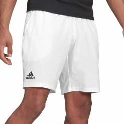 Adidas Men's Club 9" Short - White 7 Adidas Men's Club 9" Short - White -Babolat shop f67597