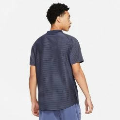 Nike Men's Advantage Slam Polo - Obsidian 8 Nike Men's Advantage Slam Polo - Obsidian -Babolat shop f70881