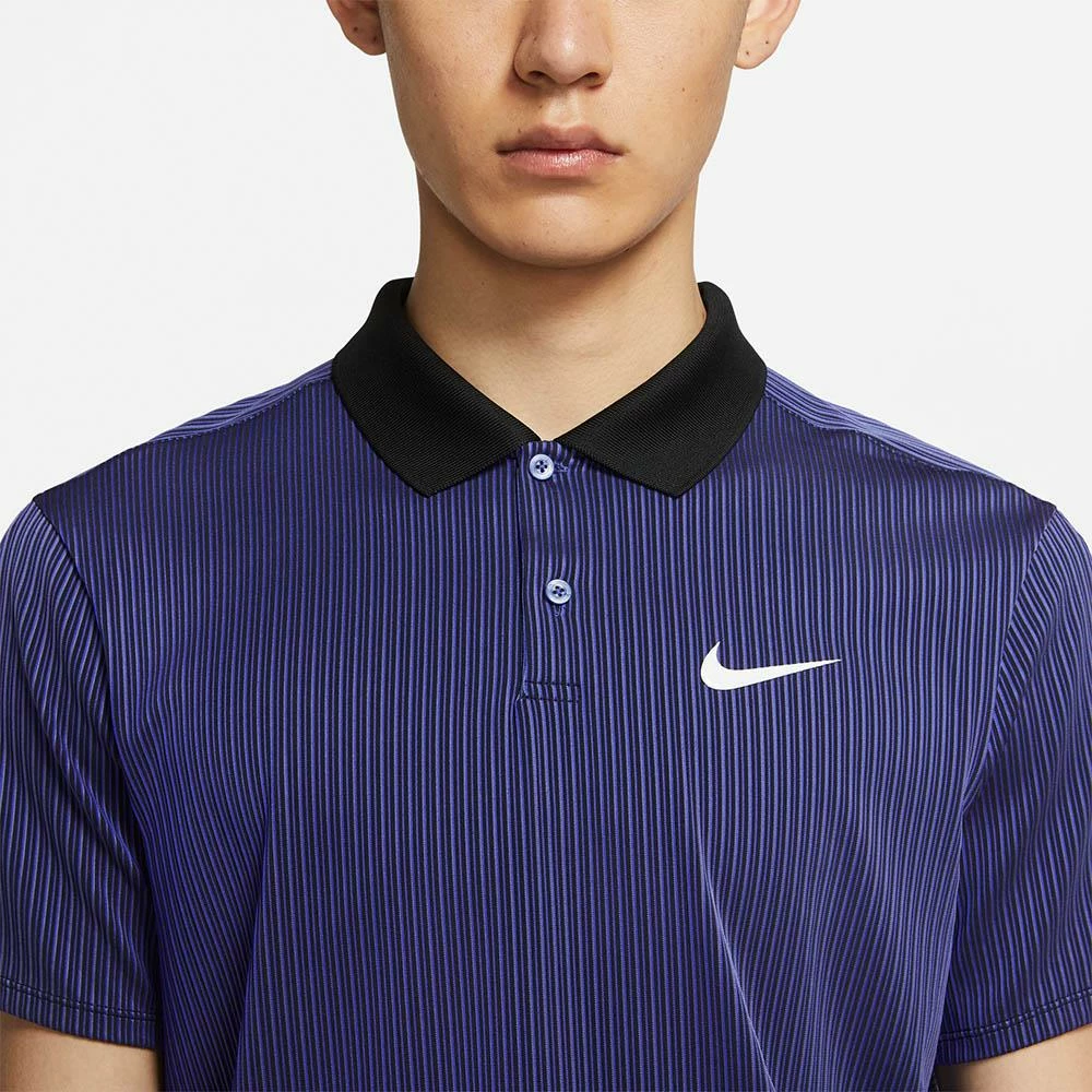 Nike Men's Slam Advantage Polo - Dark Purple Dust 3 Nike Men's Slam Advantage Polo - Dark Purple Dust - Image 3