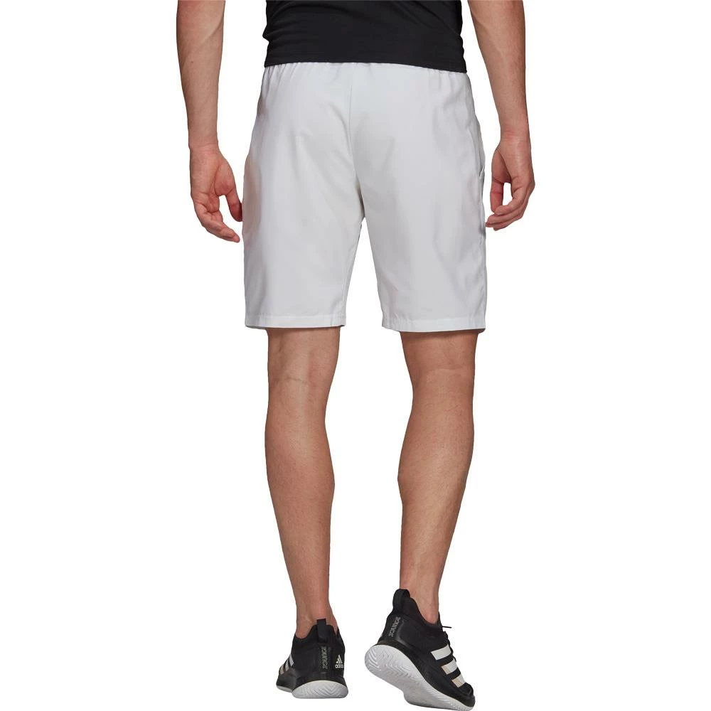 Adidas Men's Club 3-Stripes Short - White 3 Adidas Men's Club 3-Stripes Short - White - Image 3
