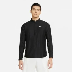 Nike Men's Advantage Longsleeve - Black 8 Nike Men's Advantage Longsleeve - Black -Babolat shop f74330
