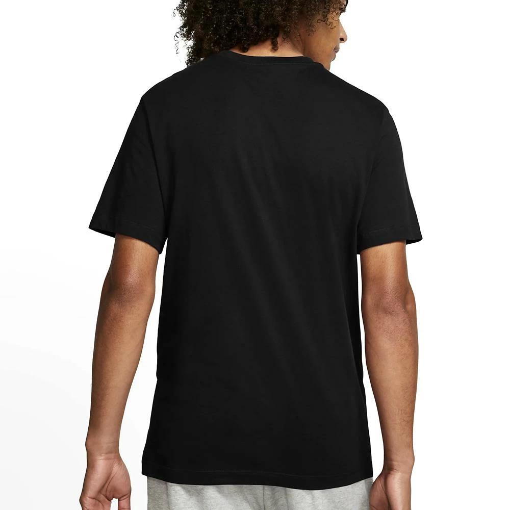 Nike Men's Emblem Court Tee - Black/Washed Teal 3 Nike Men's Emblem Court Tee - Black/Washed Teal - Image 3