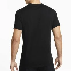 Nike Men's Swoosh Tennis Tee - Black 6 Nike Men's Swoosh Tennis Tee - Black -Babolat shop f75159