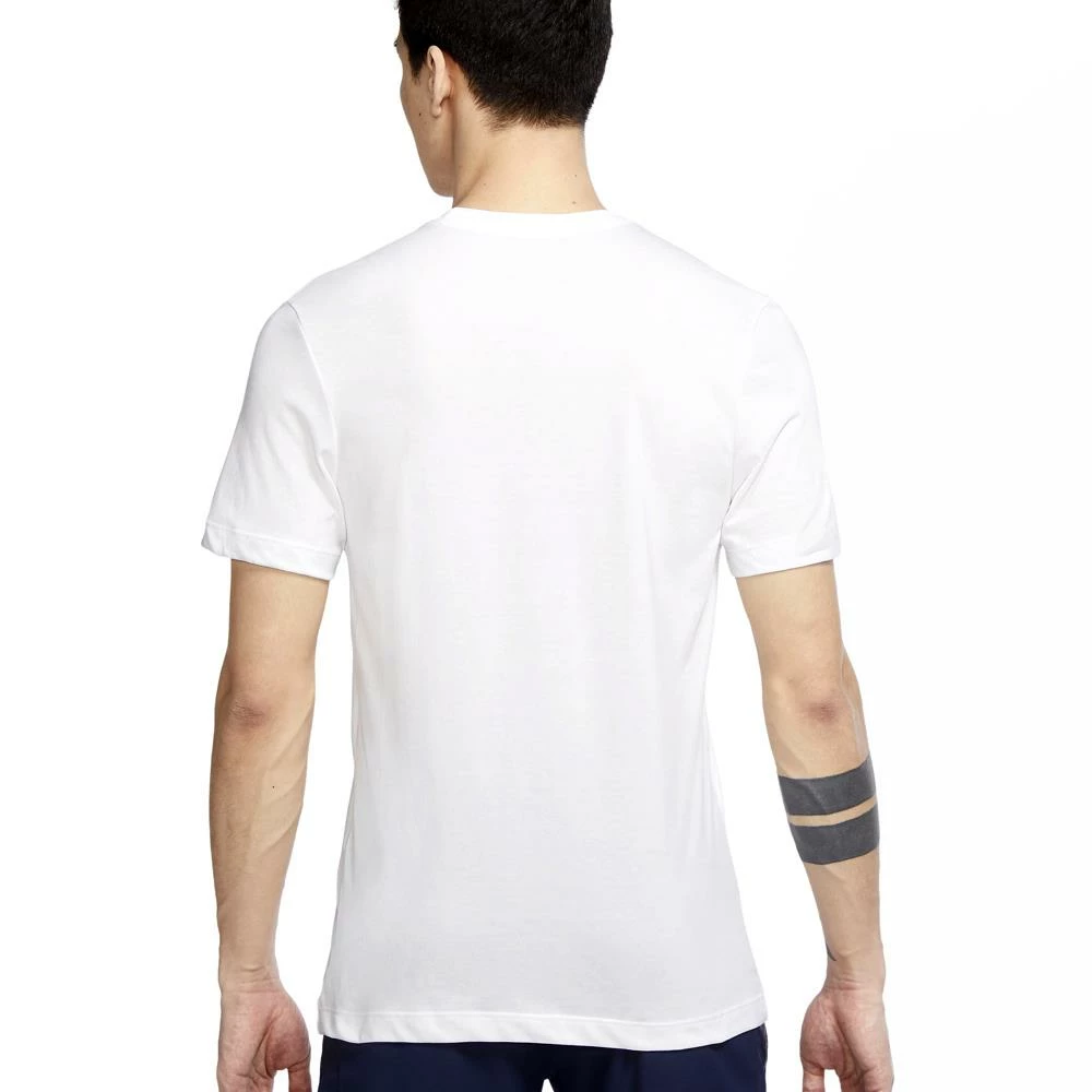 Nike Men's Swoosh Tennis Tee - White 3 Nike Men's Swoosh Tennis Tee - White - Image 3