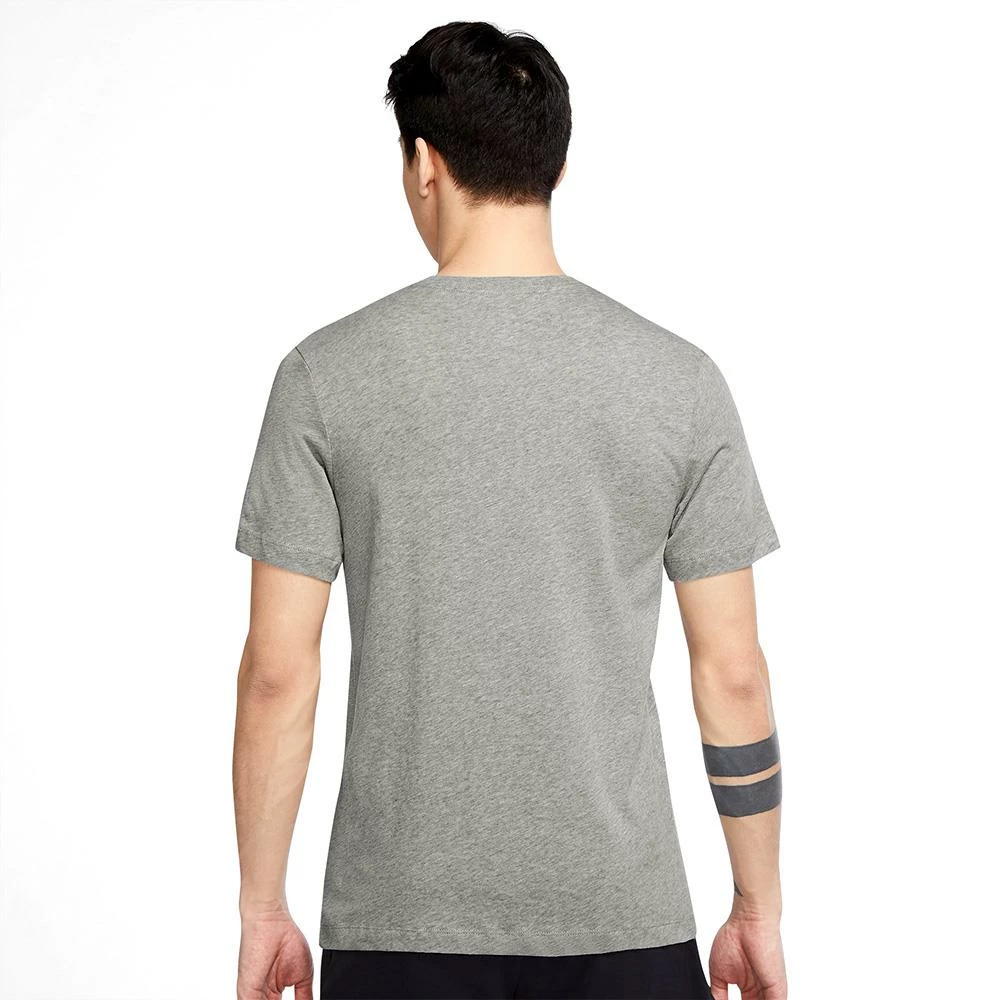 Nike Men's Seasonal Court Tee - Dark Grey Heather 3 Nike Men's Seasonal Court Tee - Dark Grey Heather - Image 3