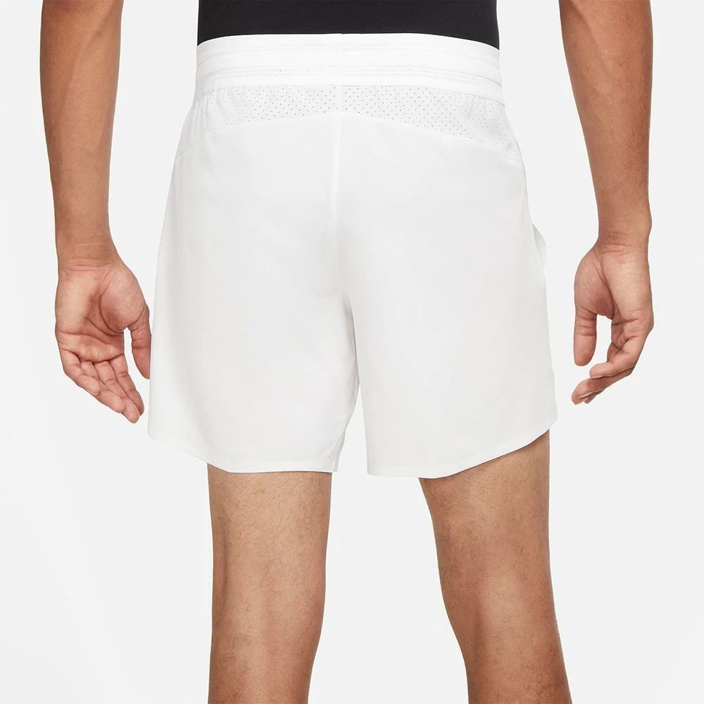 Nike Men's Rafa Advantage 7" Short - White 3 Nike Men's Rafa Advantage 7" Short - White - Image 3