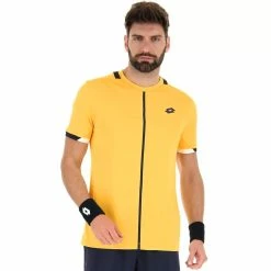 Lotto Men's Top IV Tee - Saffron/Navy Blue 6 Lotto Men's Top IV Tee - Saffron/Navy Blue -Babolat shop f77700