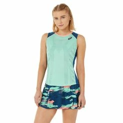 Asics Women's Match Actibreeze Tank - Oasis Green 7 Asics Women's Match Actibreeze Tank - Oasis Green -Babolat shop f77816