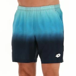 Lotto Men's Top IV 2 Shorts - Blue Atoll/Navy Blue -Babolat shop f77999
