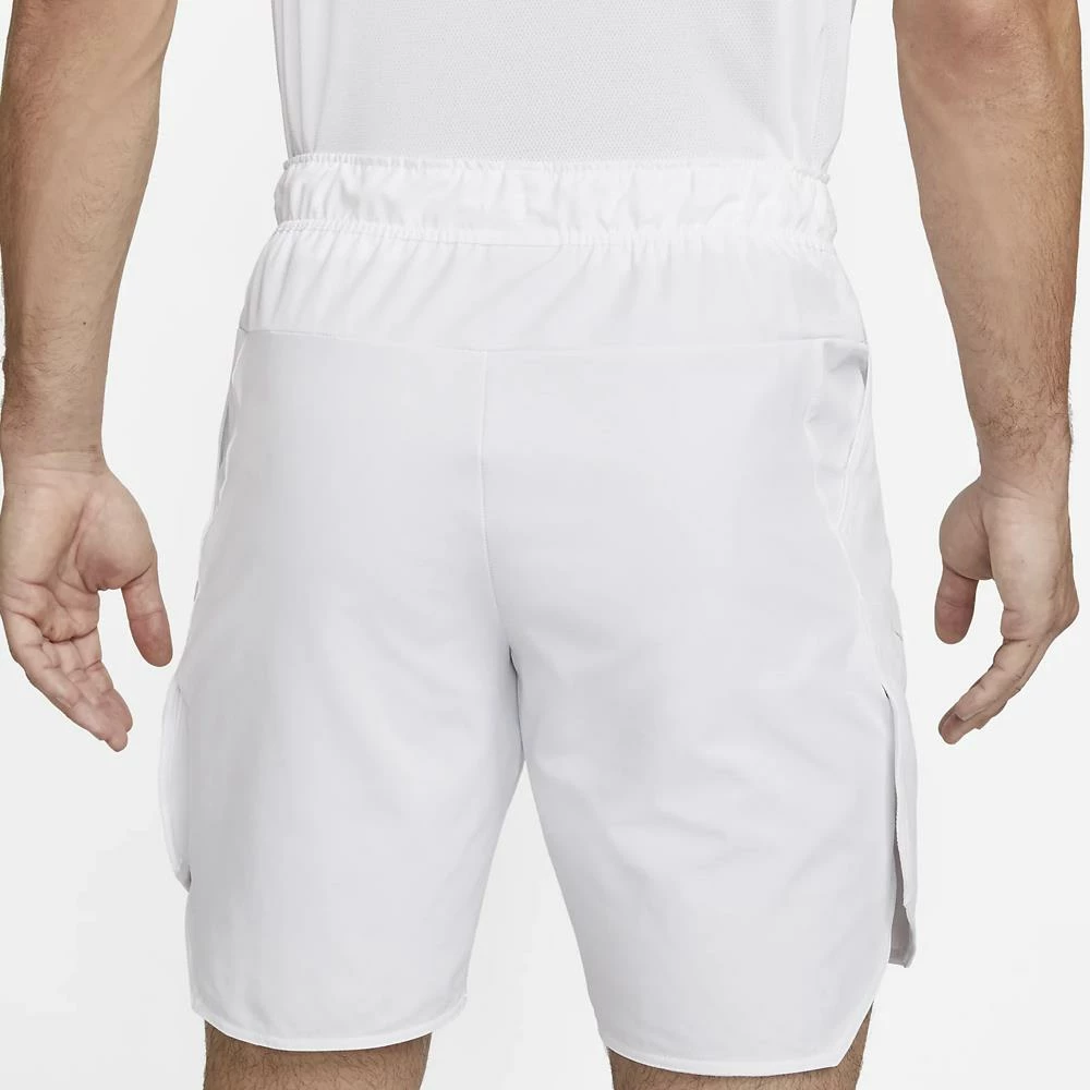 Nike Men's Advantage 9" Short - White 3 Nike Men's Advantage 9" Short - White - Image 3