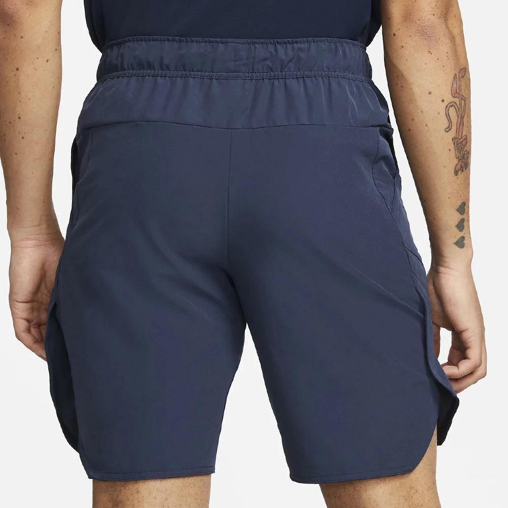 Nike Men's Advantage 9" Short - Obsidian/White 3 Nike Men's Advantage 9" Short - Obsidian/White - Image 3