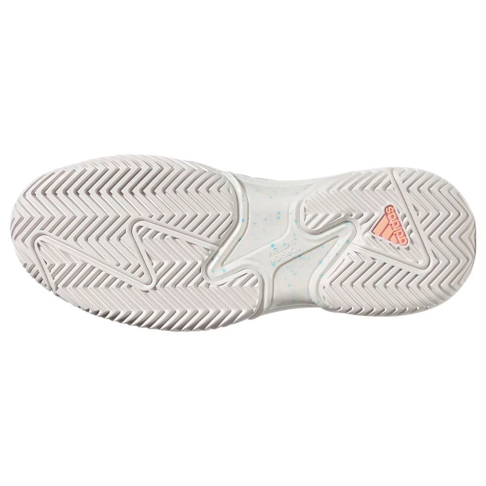 Adidas Men's Barricade - Parley - Cloud White/Blue Pulse 3 Adidas Men's Barricade - Parley - Cloud White/Blue Pulse - Image 3