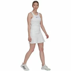 Adidas Women's London Y-Dress - Parley - White 7 Adidas Women's London Y-Dress - Parley - White -Babolat shop f79790