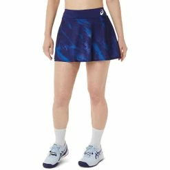 Asics Women's Match Graphic Skort - Dive Blue 8 Asics Women's Match Graphic Skort - Dive Blue -Babolat shop f79829