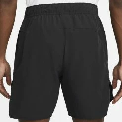 Nike Men's Advantage 7" Short - Black/White -Babolat shop f79925