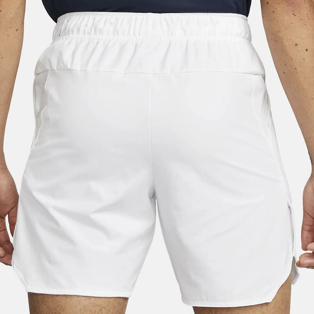 Nike Men's Advantage 7" Short - White/Black 3 Nike Men's Advantage 7" Short - White/Black - Image 3