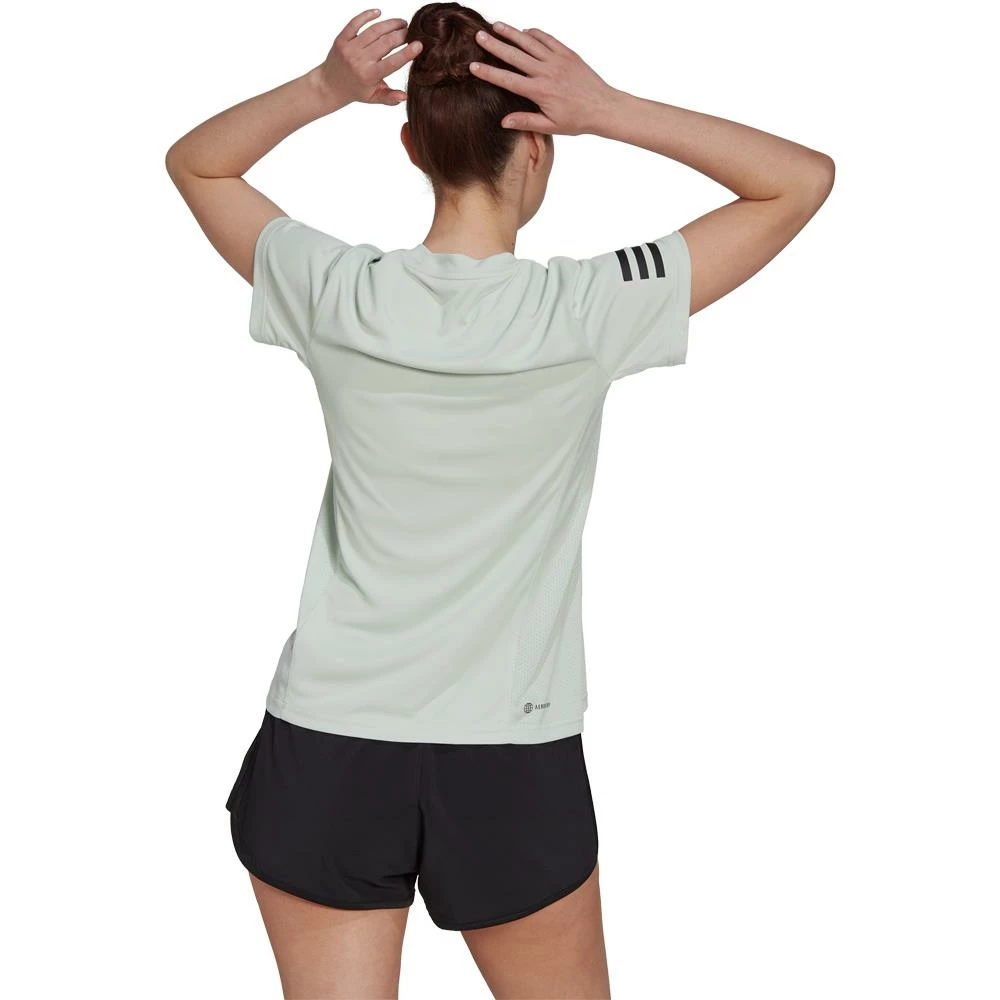 Adidas Women's Club Tee - Linen Green 3 Adidas Women's Club Tee - Linen Green - Image 3