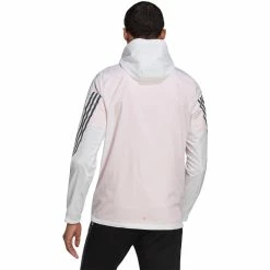 Adidas Run Icons 3-Stripes Jacket - White 6 Adidas Run Icons 3-Stripes Jacket - White -Babolat shop f80559
