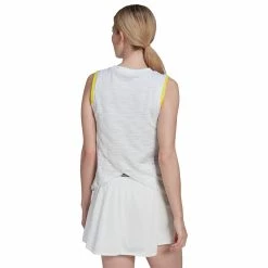 Adidas Women's London Match Tank - Parley - White 7 Adidas Women's London Match Tank - Parley - White -Babolat shop f80658