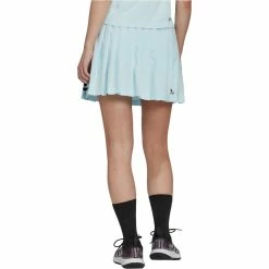 Adidas Women's Club Pleated Skort - Almost Blue 7 Adidas Women's Club Pleated Skort - Almost Blue -Babolat shop f80664
