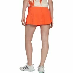 Adidas Women's Match Skirt - Impact Orange 8 Adidas Women's Match Skirt - Impact Orange -Babolat shop f81307