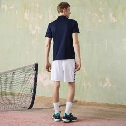 Lacoste Men's Sport Colour Block Pique Polo - Navy Blue/Purple 7 Lacoste Men's Sport Colour Block Pique Polo - Navy Blue/Purple -Babolat shop f81357