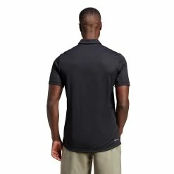 Adidas Men's Club 3 Stripe Polo - Black 7 Adidas Men's Club 3 Stripe Polo - Black -Babolat shop f82333