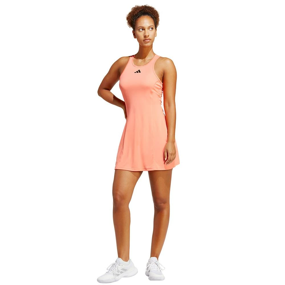 Adidas Women's Club Dress - Coral Fusion 3 Adidas Women's Club Dress - Coral Fusion - Image 3