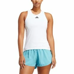 Adidas Women's Club Tank - White 7 Adidas Women's Club Tank - White -Babolat shop f82407