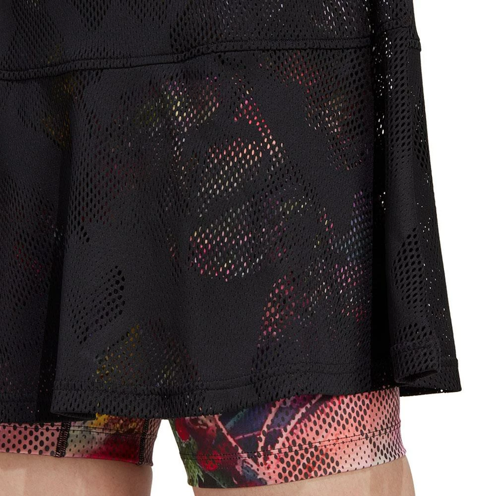 Adidas Women's Melbourne Dress - Black/Multicoloured 3 Adidas Women's Melbourne Dress - Black/Multicoloured - Image 3