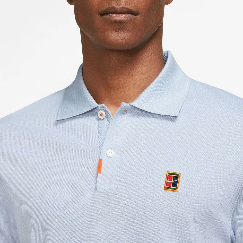Nike Men's Heritage Slim 2 Polo - Blue Whisper 3 Nike Men's Heritage Slim 2 Polo - Blue Whisper - Image 3