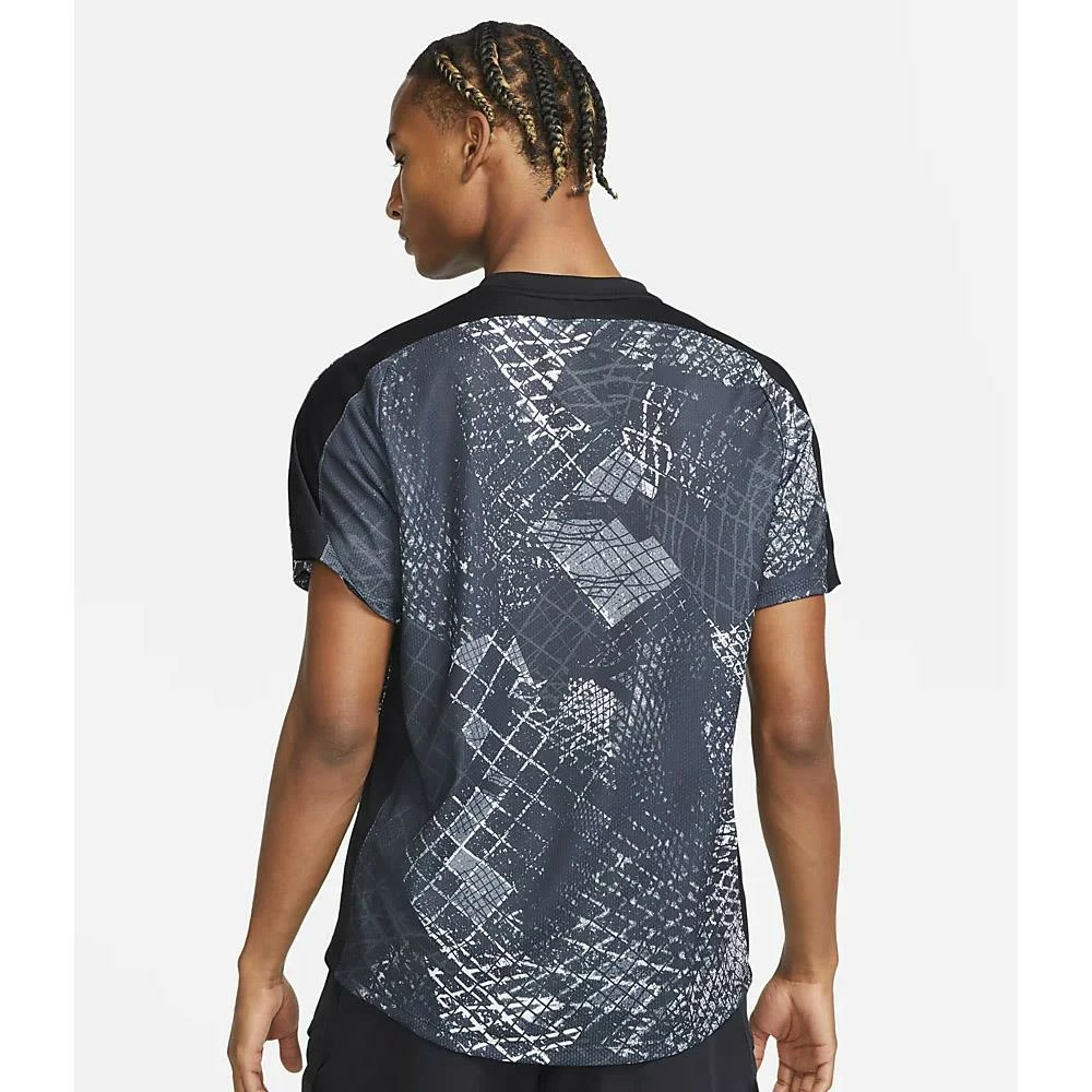 Nike Men's Victory Novelty Print Crew - Black 3 Nike Men's Victory Novelty Print Crew - Black - Image 3