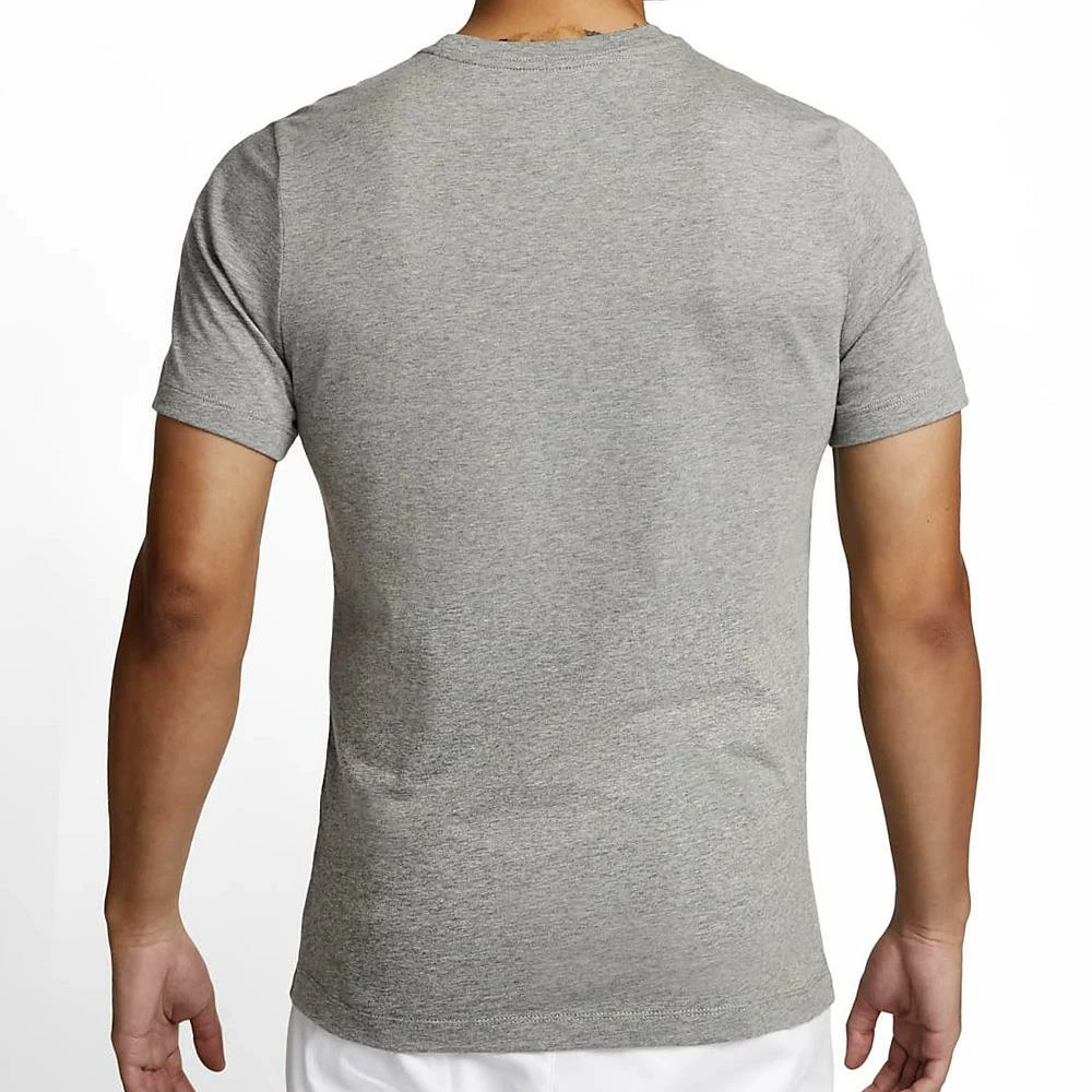Nike Men's Heritage Tee - Dark Grey Heather 3 Nike Men's Heritage Tee - Dark Grey Heather - Image 3