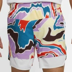 Nike Men's Slam Melbourne Short - White/Multi 6 Nike Men's Slam Melbourne Short - White/Multi -Babolat shop f83291