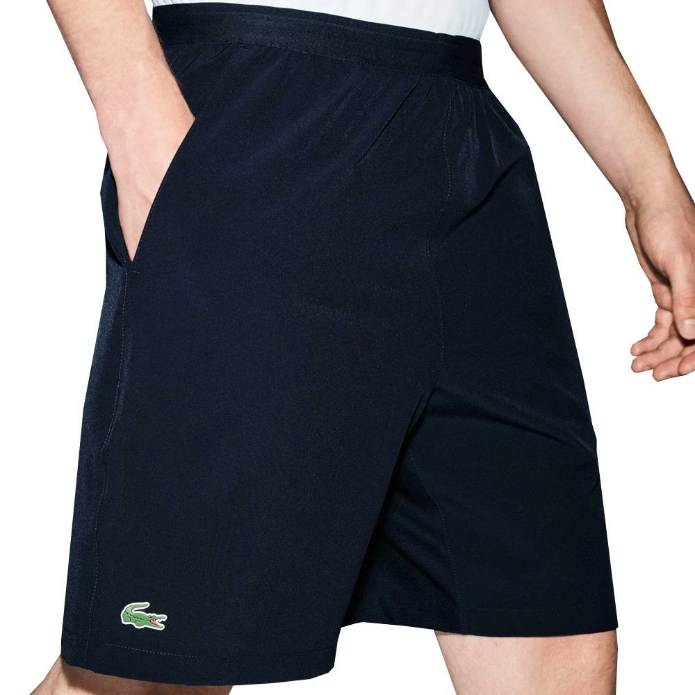 Lacoste Men's Sport Stretch Shorts - Navy Blue 2 Lacoste Men's Sport Stretch Shorts - Navy Blue - Image 2