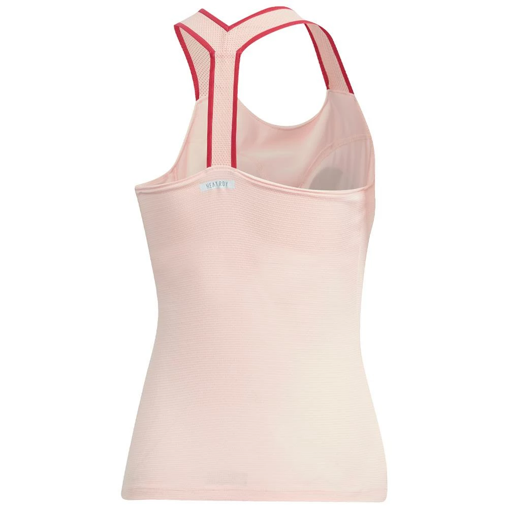 Adidas Women's HEAT.RDY Y-Back Tank Top - Haze Coral 2 Adidas Women's HEAT.RDY Y-Back Tank Top - Haze Coral - Image 2