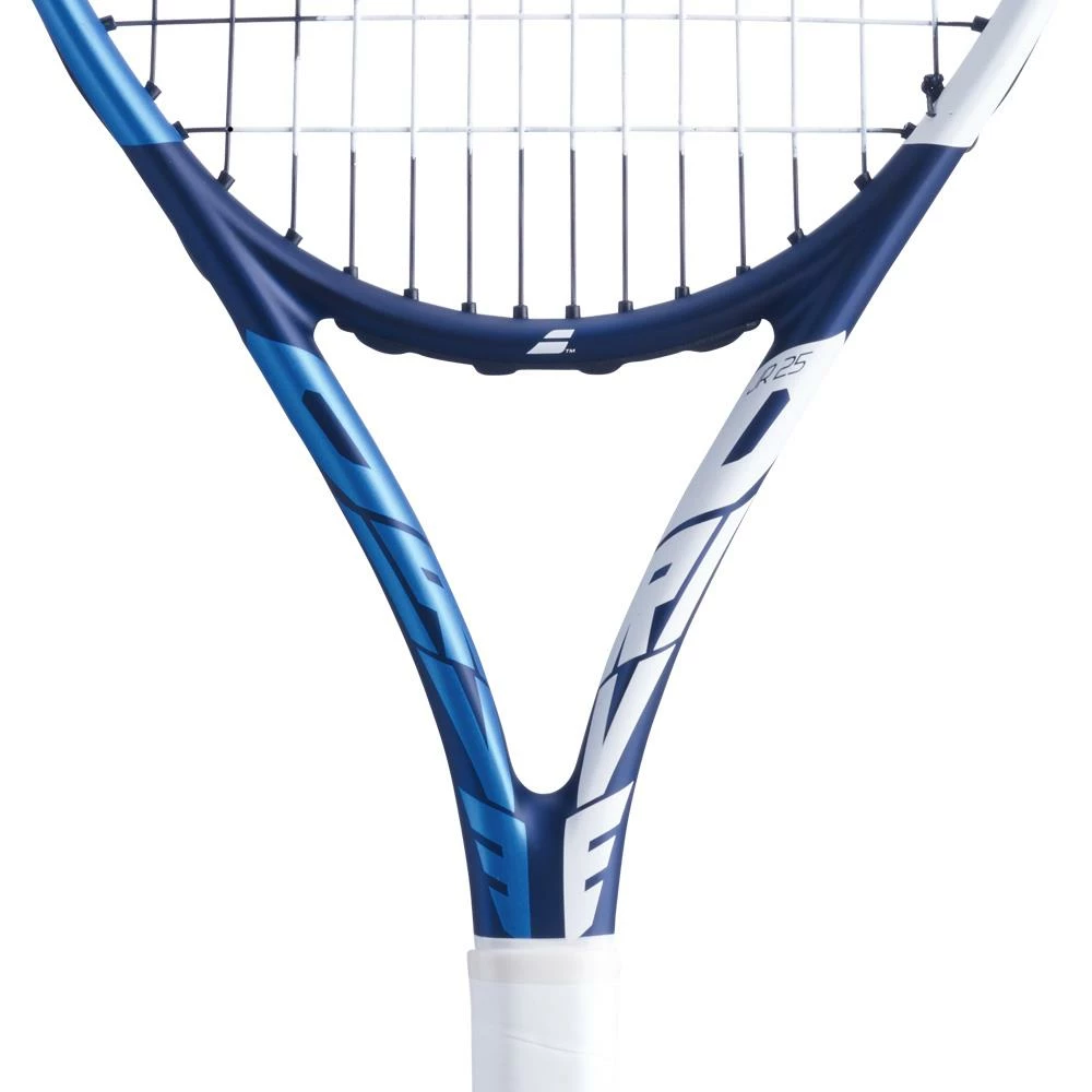 Babolat Drive Junior 25" - Blue/White 2 Babolat Drive Junior 25" - Blue/White - Image 2