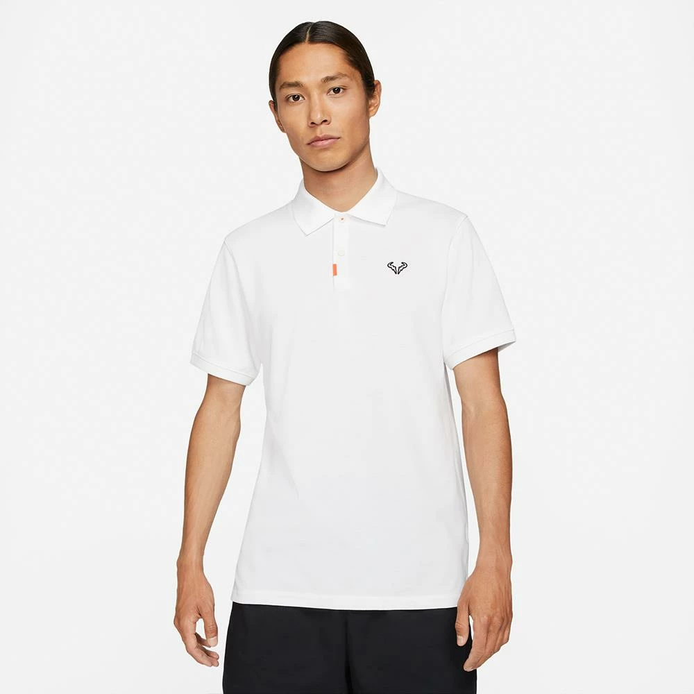 Nike Men's Rafa Slim Polo - White 2 Nike Men's Rafa Slim Polo - White - Image 2