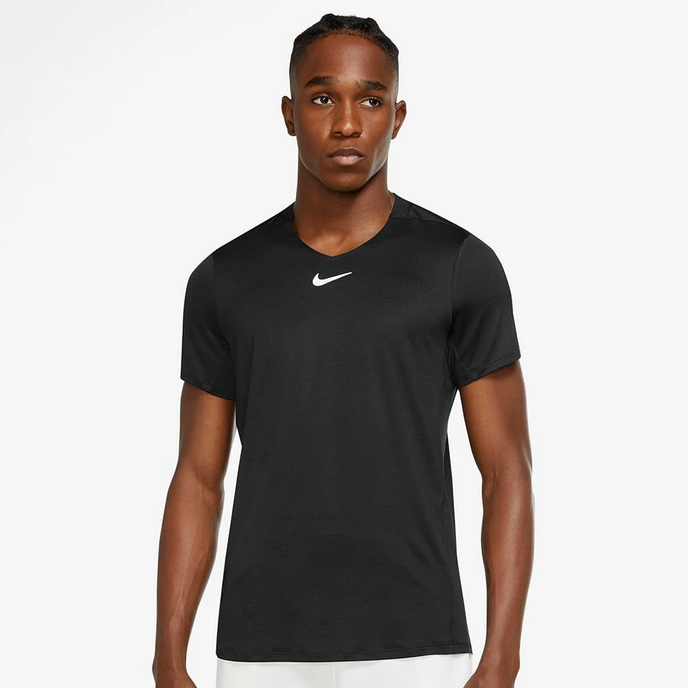 Nike Men's Advantage Shirt - Black 2 Nike Men's Advantage Shirt - Black - Image 2