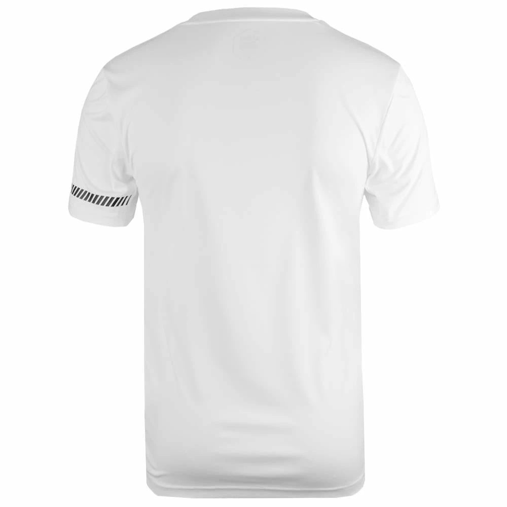 Asics Men's Court Short Sleeve Tee - White/Black 2 Asics Men's Court Short Sleeve Tee - White/Black - Image 2