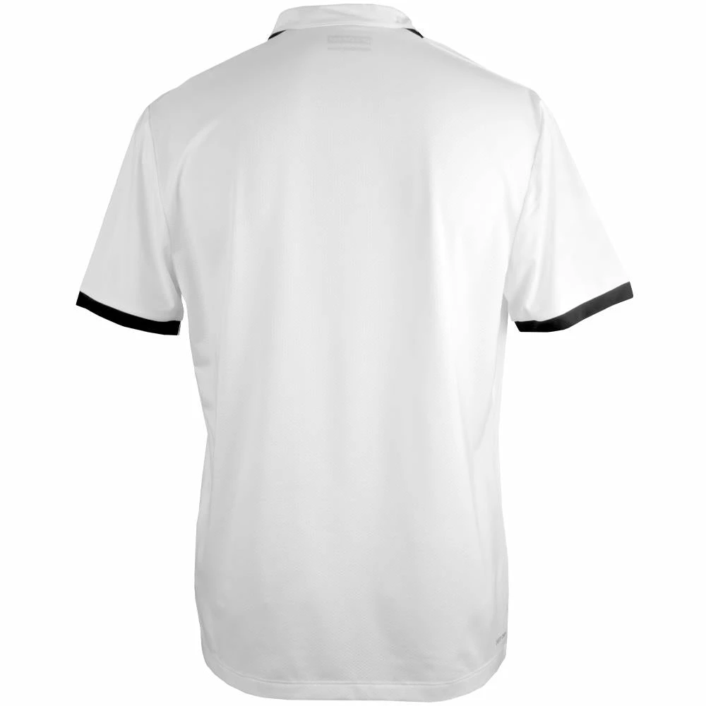 Lotto Men's Top IV Polo - Bright White/All Black 2 Lotto Men's Top IV Polo - Bright White/All Black - Image 2