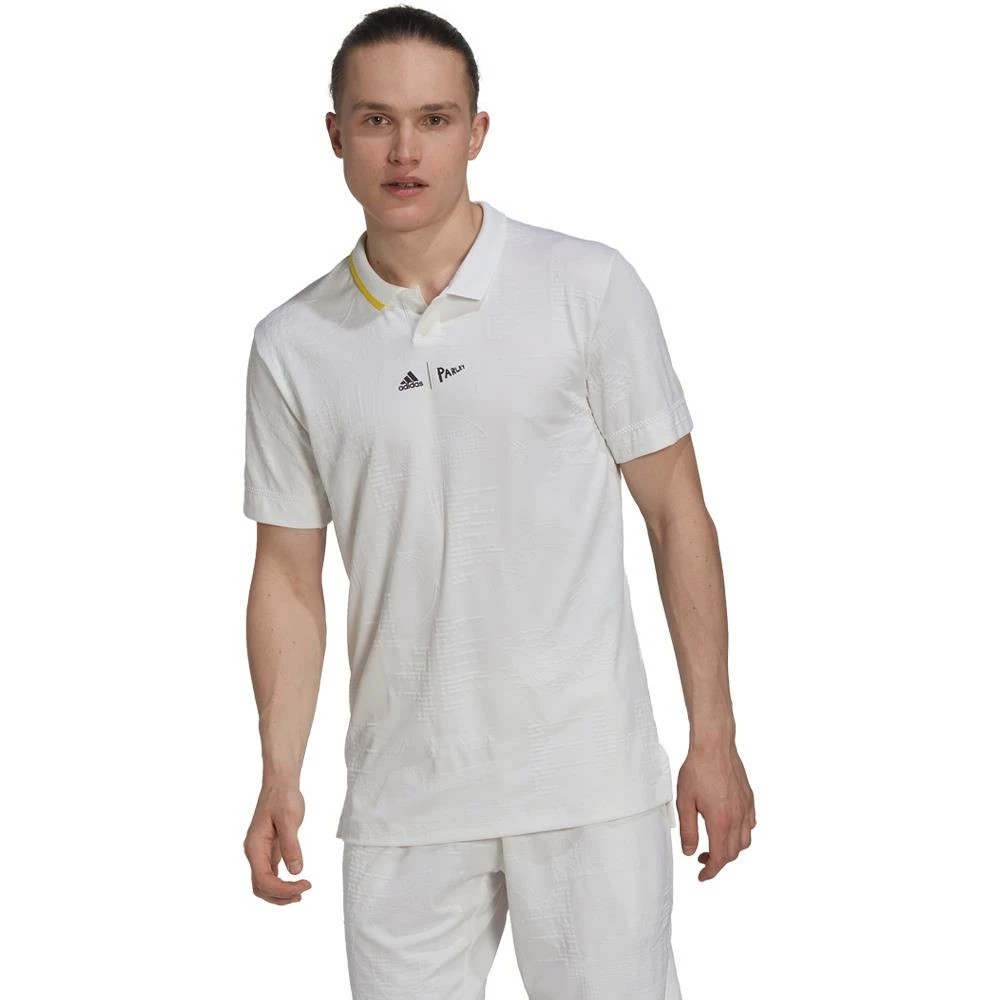 Adidas Men's London Freelift Polo - White 2 Adidas Men's London Freelift Polo - White - Image 2