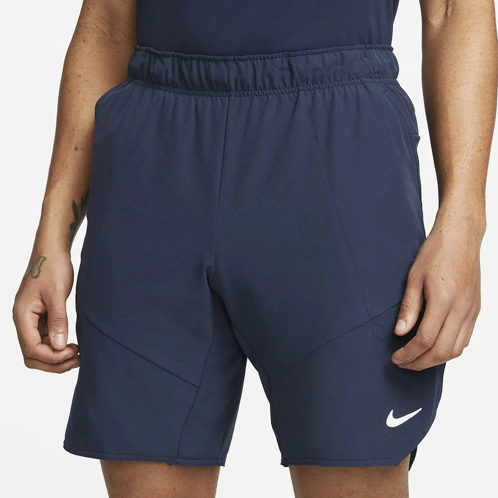 Nike Men's Advantage 9" Short - Obsidian/White 2 Nike Men's Advantage 9" Short - Obsidian/White - Image 2