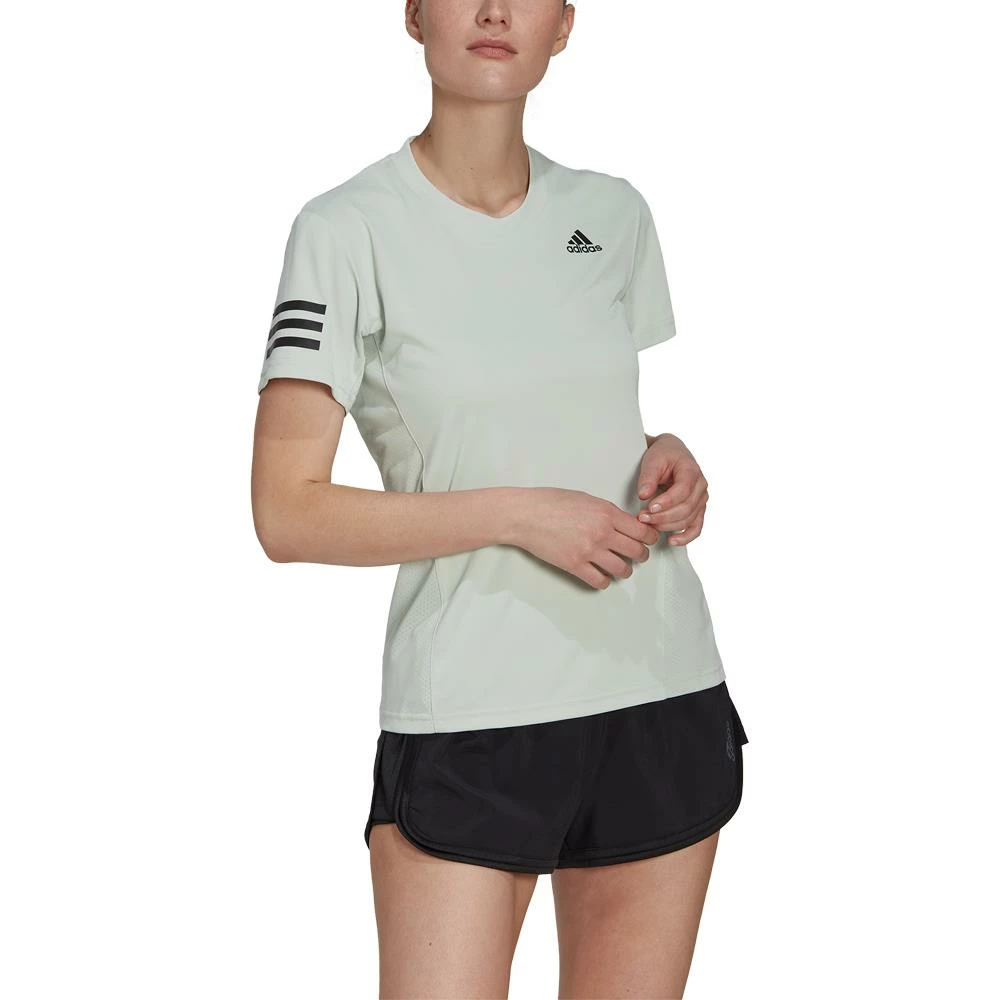 Adidas Women's Club Tee - Linen Green 2 Adidas Women's Club Tee - Linen Green - Image 2