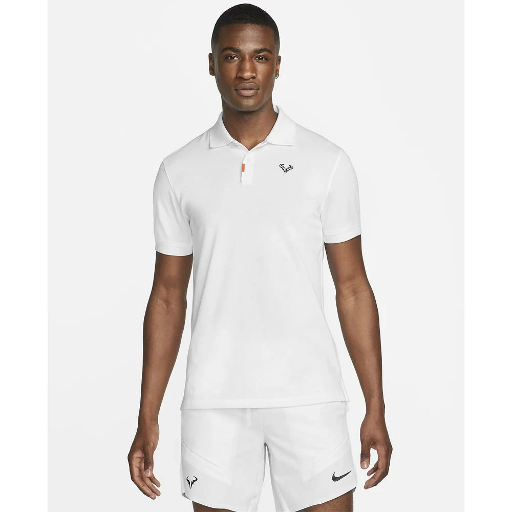 Nike Men's Rafa Polo - White 2 Nike Men's Rafa Polo - White - Image 2