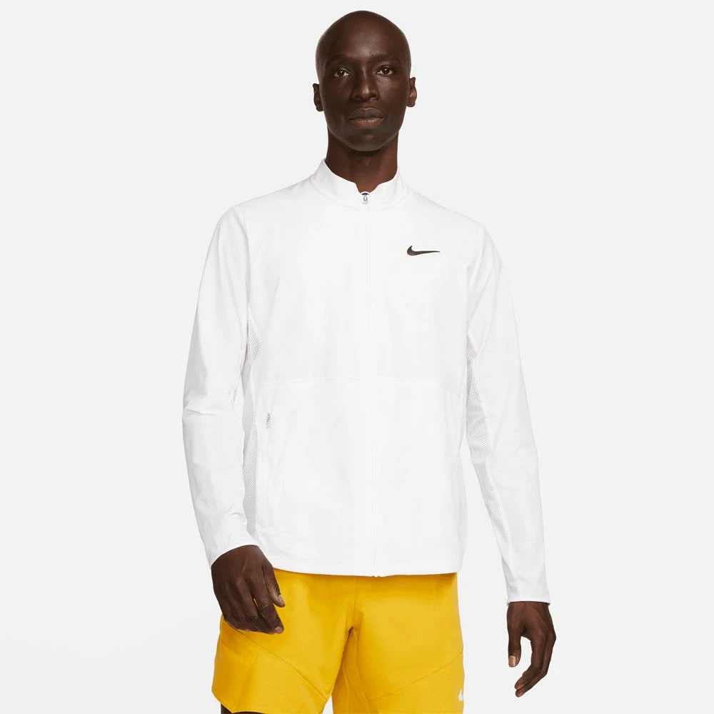 Nike Men's Advantage Jacket - White 2 Nike Men's Advantage Jacket - White - Image 2