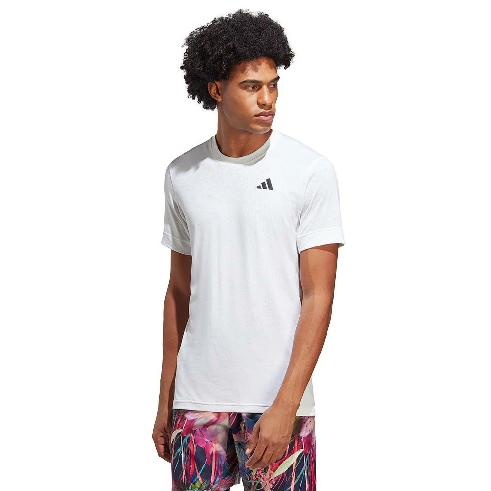 Adidas Men's Freelift Tee - White 2 Adidas Men's Freelift Tee - White - Image 2